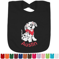 Dalmation Cotton Baby Bib (Personalized)