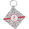 Dalmation Personalized Diamond Key Chain