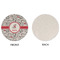 Dalmation Round Linen Placemats - APPROVAL (single sided)