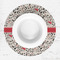 Dalmation Round Linen Placemats - LIFESTYLE (single)