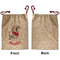 Dalmation Santa Bag - Approval - Front