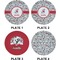 Dalmation Set of Appetizer / Dessert Plates (Approval)