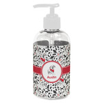 Dalmation Plastic Soap / Lotion Dispenser (8 oz - Small - White) (Personalized)