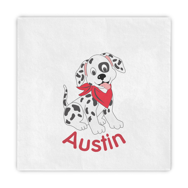 Custom Dalmation Decorative Paper Napkins (Personalized)