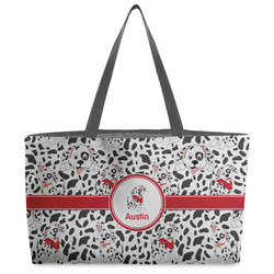 Dalmation Beach Totes Bag - w/ Black Handles (Personalized)