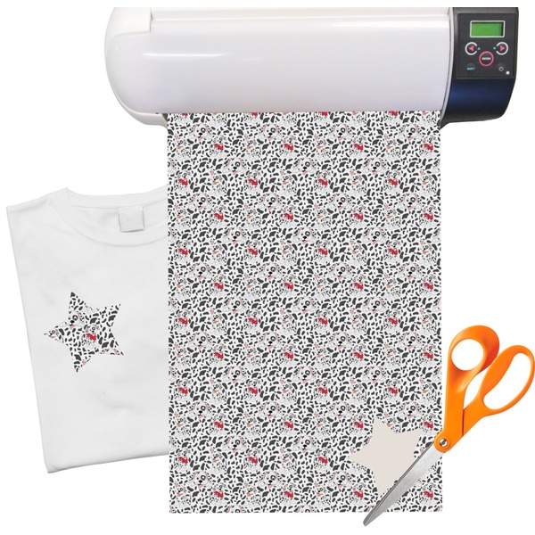 Custom Dalmation Heat Transfer Vinyl Sheet (12"x18")