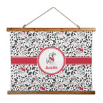 Dalmation Wall Hanging Tapestry - Wide (Personalized)