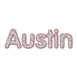 Dalmation Name/Text Decal - Medium (Personalized)