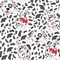 Dalmation Wallpaper & Surface Covering (Water Activated 24"x 24" Sample)