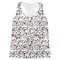 Dalmation Womens Racerback Tank Tops - Medium - Front - Flat