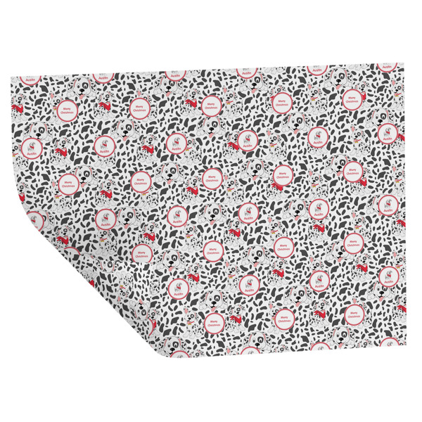 Custom Dalmation Wrapping Paper Sheets - Double-Sided - 20" x 28" (Personalized)