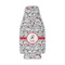 Dalmation Zipper Bottle Cooler - FRONT (flat)