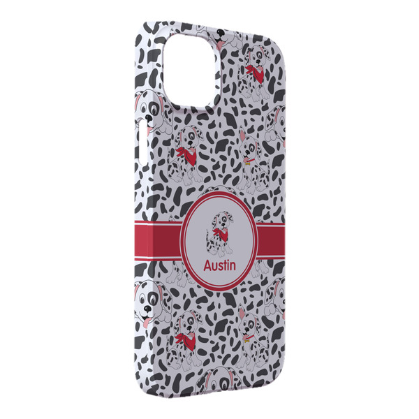 Custom Dalmation iPhone Case - Plastic - iPhone 14 Plus (Personalized)