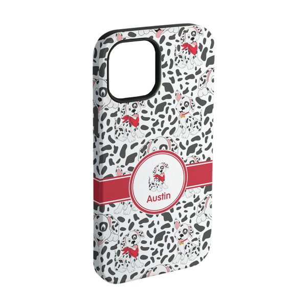 Custom Dalmation iPhone Case - Rubber Lined - iPhone 15 (Personalized)