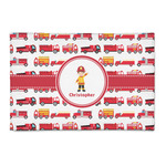 Firetrucks 2' x 3' Indoor Area Rug (Personalized)