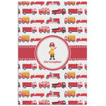 Firetrucks Poster - Matte - 24x36 (Personalized)