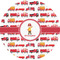 Firetrucks 5" Multipurpose Round Label - Single Sticker