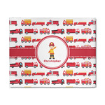 Firetrucks 8' x 10' Patio Rug (Personalized)