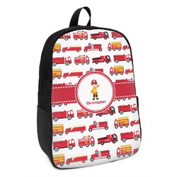 Firetrucks Kids Backpack (Personalized)