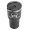 Firetrucks Black RTIC Tumbler - (Above Angle)