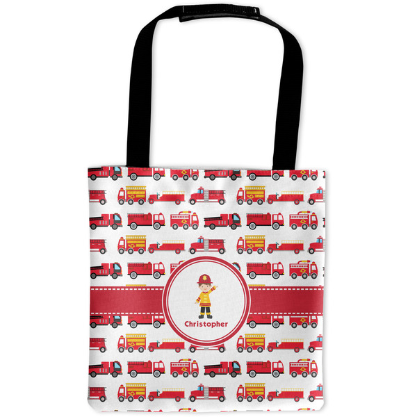 Custom Firetrucks Auto Back Seat Organizer Bag (Personalized)