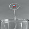 Firetrucks Clear Plastic 7" Stir Stick - Oval - Main