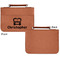 Firetrucks Cognac Leatherette Bible Covers - Small Single Sided Apvl