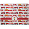 Firetrucks Dog Food Mat - Medium without bowls