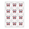 Firetrucks Drink Topper - Small - Set of 12