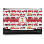 Firetrucks Genuine Leather Women's Wallet - Small (Personalized)