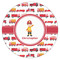 Firetrucks Icing Circle - Large - Single