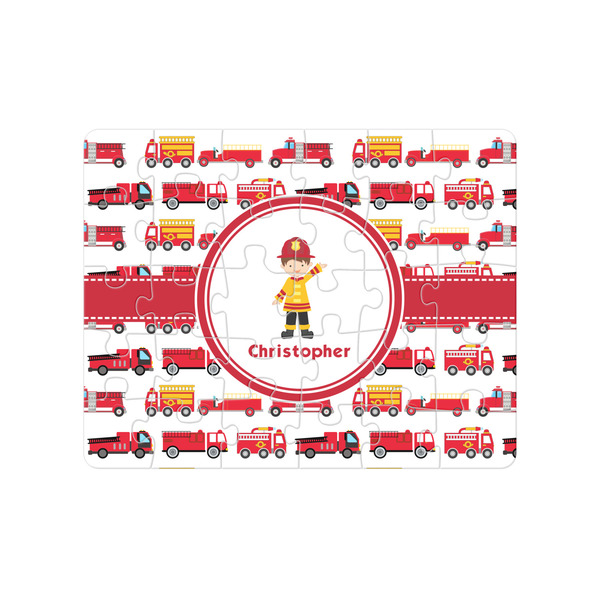 Custom Firetrucks Jigsaw Puzzles (Personalized)