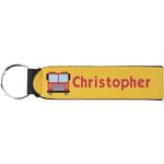 Firetrucks Neoprene Keychain Fob (Personalized)