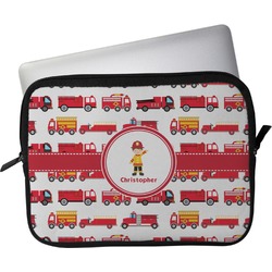 Firetrucks Laptop Sleeve / Case - 15" (Personalized)