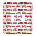 Firetrucks Light Switch Cover (2 Toggle Plate)