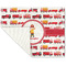 Firetrucks Linen Placemat - Folded Corner (single side)