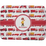 Firetrucks Memory Foam Bath Mat - 48"x36" (Personalized)