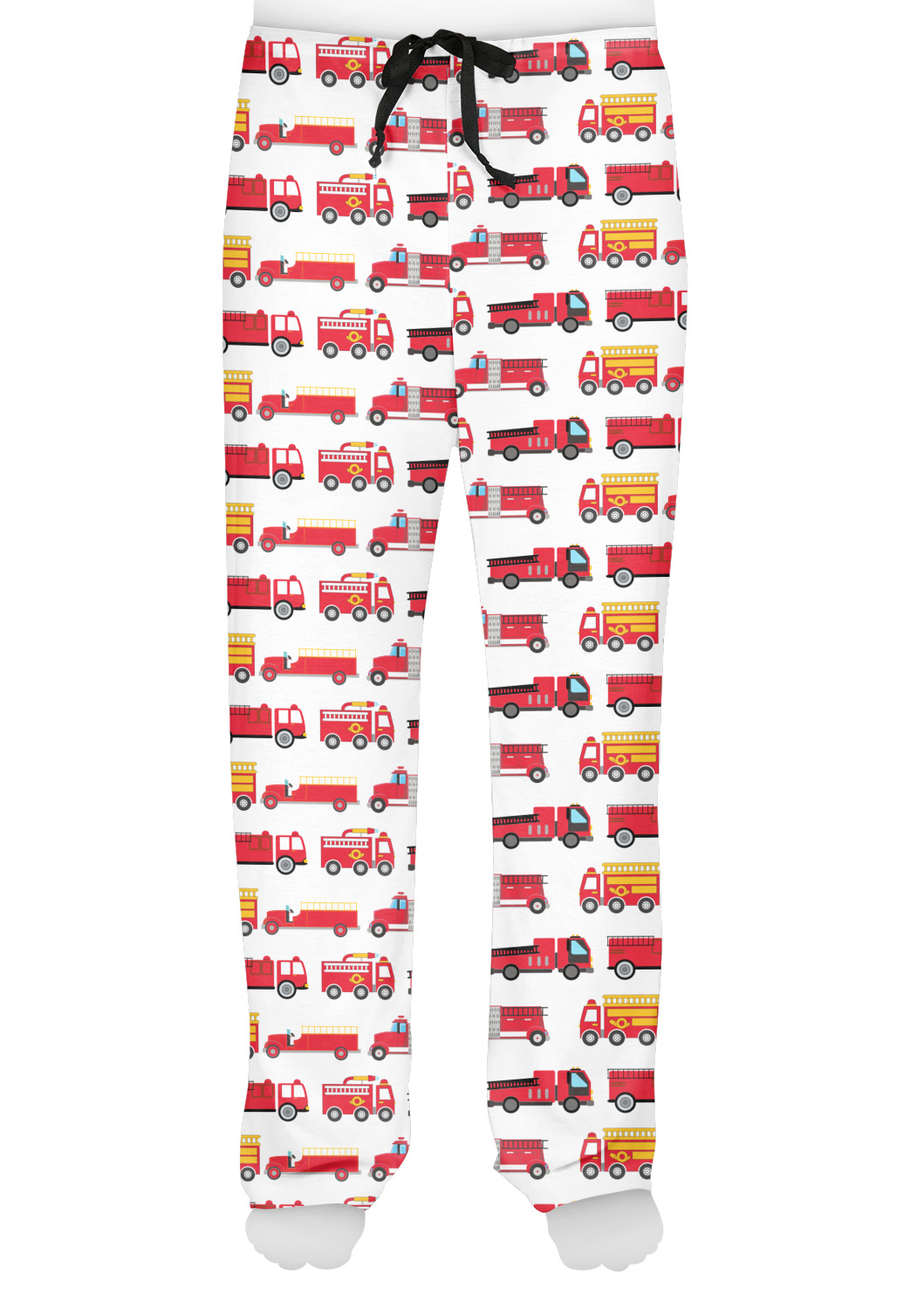 Custom Firetrucks Mens Pajama Pants YouCustomizeIt