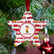 Firetrucks Metal Star Ornament - Lifestyle