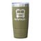 Firetrucks Olive Polar Camel Tumbler - 20oz - Single Sided - Approval