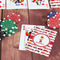 Firetrucks On Table with Poker Chips