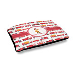 Firetrucks Outdoor Dog Bed - Medium (Personalized)