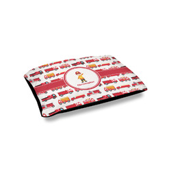 Firetrucks Outdoor Dog Bed - Small (Personalized)