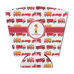 Firetrucks Party Cup Sleeve - with Bottom (Personalized)