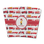 Firetrucks Party Cup Sleeve - without bottom (Personalized)