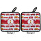 Firetrucks Pot Holders - Set of 2 APPROVAL