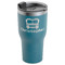 Firetrucks RTIC Tumbler - Dark Teal - Angled