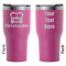 Firetrucks RTIC Tumbler - Magenta - Double Sided - Front & Back