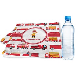 Firetrucks Sports & Fitness Towel (Personalized)