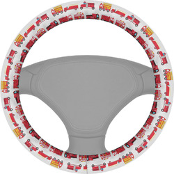 Firetrucks Steering Wheel Cover